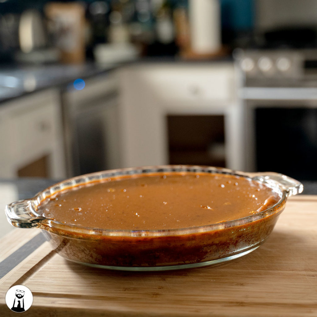 Keto Pumpkin Pie - Black Tie Kitchen