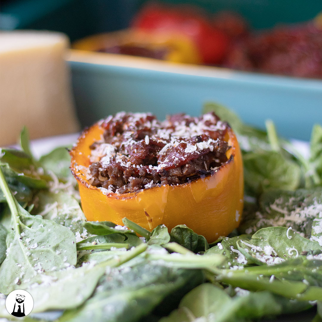 You are currently viewing Keto Stuffed Bell Peppers